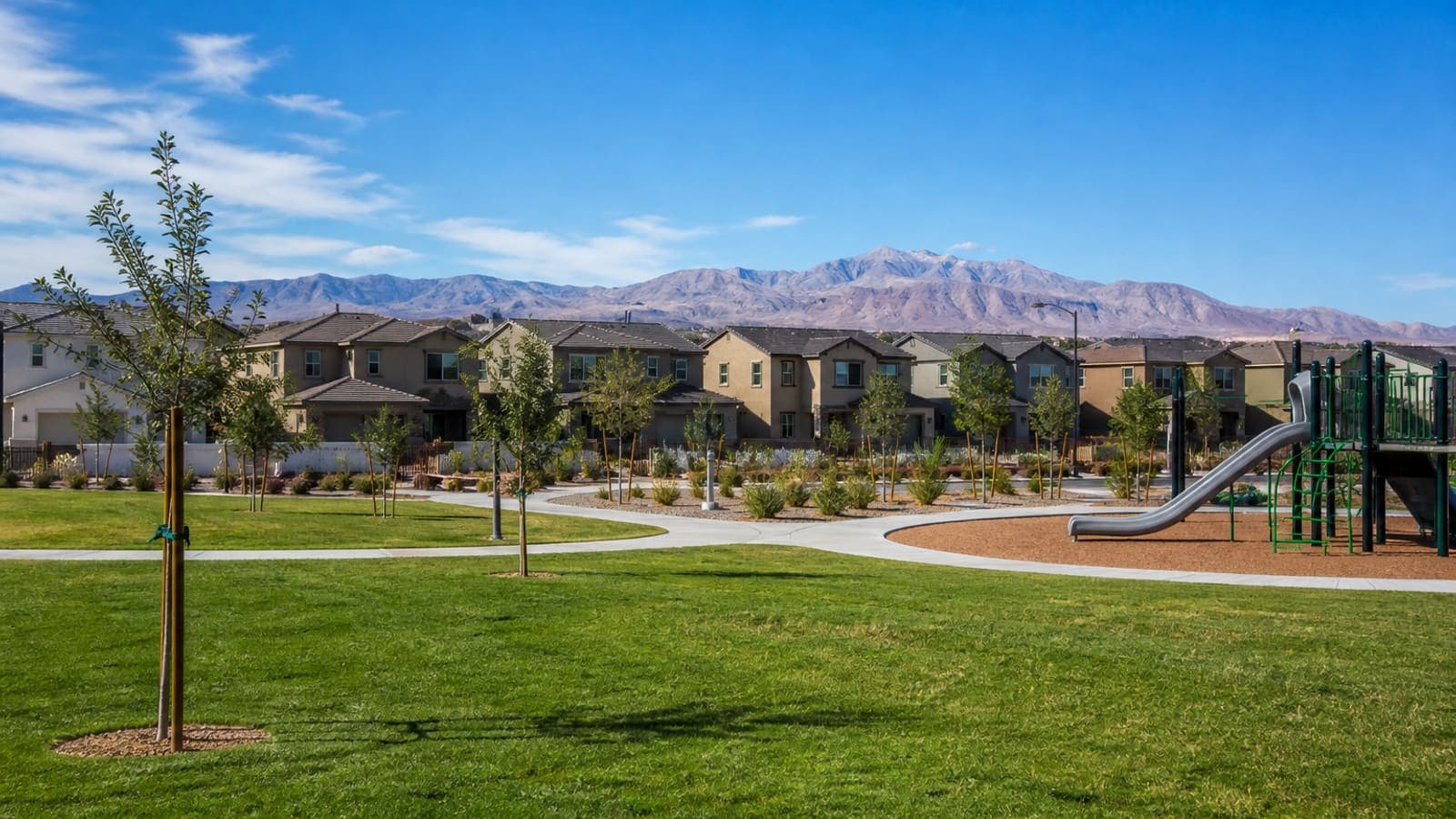 New single-family homes in North Las Vegas near Craig Ranch Regional Park
